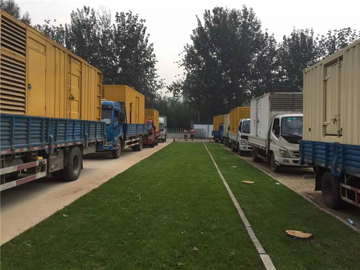 发电车租赁展示